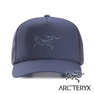 【Arc'teryx 始祖鳥】LOGO棒球網帽『黑寶石』L07979500 戶外 露營 休閒 時尚 棒球帽 帽子