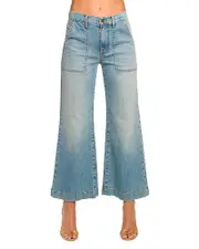 Ramy Brook Clifford Cropped Jeans in Light Wash