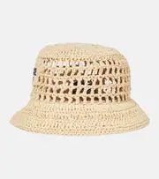 [Prada] Prada Raffia bucket hat UK 7 1/8 beige