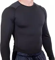 [Esteem Apparel] Core Tight Pro Men's Long Sleeve Compression Shirt Athletic Base Layer for Performance Workouts