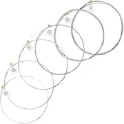 ERINGOGO Folk Guitar Strings Set 6 High Carbon Steel Core Acoustic Strings Replacement