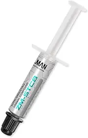 Zalman STC8 (1.5 g) Performance Thermal Grease Compound Paste, Heatsink Paste for All Coolers, CPU & GPU, Superconducting Micro-Filler Density Technology (8.3 W/m-k, 350-480 Pa.s)