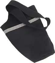 Happyyami Yoga Mat Carrier Bag Yoga Mats Handbag Organizer Yoga Bags Yoga Bag for Mats Yoga Storage Bag Yoga Organizer Mat Pouch Yoga Container Fitness Supply Yoga Mat Organizer Canvas Black