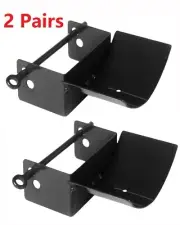 Metal Horse Jump Cups Cup With Pins Pin – 2 Pair (4Pcs) Dressage Equipment