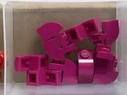 LEGO Parts - Magenta Brick 1 x 2 x 1 1/3 Curved Top - No 6091 - QTY 10