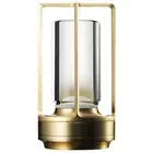 Rechargeable Crystal Lamp Bedside Table Bedroom Led Touch Table Lamp1169