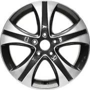 Wheel 17x7 Aluminum 5 Spoke Machined Fits 2013-2016 Hyundai Elantra (for: Hyundai)