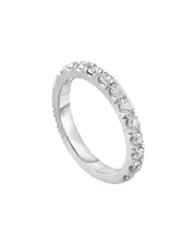 Diana M. Fine Jewelry 18K 0.55 ct. tw. Diamond Half-Eternity Ring 6 NoColor