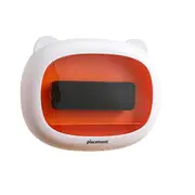 Shower Phone Case Prevent Fogging Support Touch Control Wall Mount Waterproof Phone Holder for Bathroom Kitchen White
