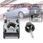 Xenon HID Headlight Igniter Socket & D2S Bulb For Benz Audi A6 S6 A8 2004-2006