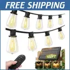 Weatherproof 10296+6 FT Solar String Light with Remote & USB for Outdoor Charm