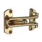 DEFIANT Bright Brass Home Entry Door High Security Guard Auxiliary Lock 70592