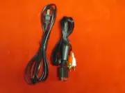 PS3 PlayStation 3 AV Cable And Power Cable For PS3 Slim And Super Slim And 8222