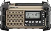 Sangean MMR-99 FM/AM Portable Radio, Desert Tan