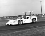 Vintage 8 X 10 1967 Daytona 24 Chaparral 2F Mike Spence / Phil Hill
