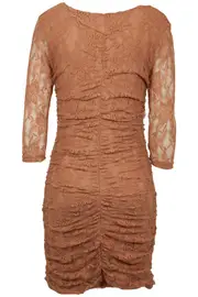 Lassie Body Con Ruched Dress--MART-M7715LA