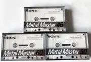 SONY METAL MASTER 90 60 46 minute Blank Audio Cassette Tape Set SEALED JAPAN MST