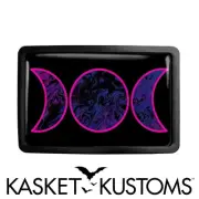 Triple Moon Goddess Belt Buckle - Pagan Wiccan Occult Moon Cycle Buckle - 997