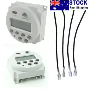 DC 12V Timer Switch Digital Programmable Control LCD-Time Relay Day/Week Set