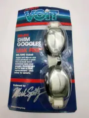 Voit Vintage Swim Goggles NOS original package Leak Free Mark Spitz