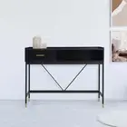 ALCONA Console Table In Matte Black