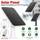 1/2/4X Solar Panel for Eufy Eufycam Cam Wall Mount Cable Power Micro USB&Type-C