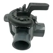 Onga Pentair 3 Way Valve Diverter Shut Off 40mm High Flow Maintenance Free
