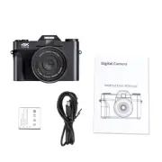 4K Digital Camera 48MP 16X Digital Zoom 3'' Flip Screen Wifi Web Camcorder Vinta
