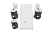 Swann AllSecure650 2K Wireless Security Kit with 3 x Wire-Free Cameras & Power Hub (SWNVK-650KH3)