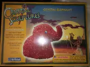 Crystal Sculptures Kristal Elephant Magic Homeschool Science RARE New Grow Kit