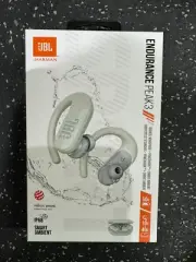 JBL Endurance Peak 3 True Wireless Bluetooth Earbud Headphones - White