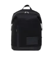 Moncler Logo Patch Two-Way Zip Backpack One size black