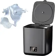 Fully Automatic Washing Machine 10L Capacity, 4-in-1 Washer Dryer Combo with Self-Cleaning & LCD Touch Control, 4-Speed Intelligent Cleaning, Built-in Drain Pipe - Compact Laundry Solution