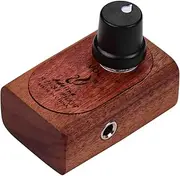Labymos AD-81 Self-Adhesive Wooden Guitar Pickup Transducer with Control 3.5mm Output o Cable for Acoustic Classic Folk Guitar Ukulele Violin Mandolin Cajon