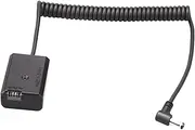 Coupler NP-FW50 Dummy Battery AC Power Adapter Kit for Sony A7 A7R2 A6500 A6400 Power Bank, with DC Cable