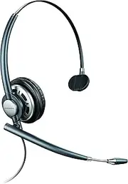 Plantronics EncorePro HW710D Over-The-Head Monaural Corded Headset with Noise Cancelling Microphone
