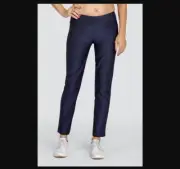Tail NEW NWT Womens 10 Mulligan Golf Ankle Pants Navy Blue 28" Inseam