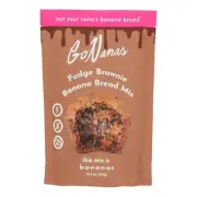 Gonanas Mix Banana Bread Mix Fudge Brownie 12.4 Oz (Pack Of 6)
