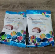 (2) RUSSELL STOVER- MARSHMALLOW MINI EGGS IN MILK CHOCOLATE -EASTER 2.95OZ Bags