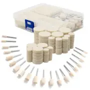 Dremel Wool Polishing Wheels - 110PCS Buffing Kit, Jewelry Making Tools with ...