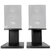 Rockville 8” Black Studio Monitor Speaker Stands For Rockville DPM8B