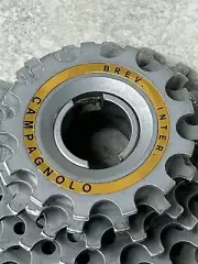 Vintage Campagnolo 50th Anniversary Freewheel 13-21 6 spd. British gold alloy