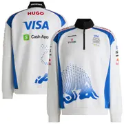 VCARB Hugo 2025 Team 1/2 Zip Sweater - White