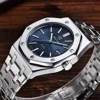 在飛比找Yahoo!奇摩拍賣優惠-BENYAR 豪華男士石英手錶防水不銹鋼運動手錶 BY-51