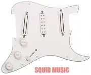 Seymour Duncan Dave Murray Loaded Pickguard White Hot Rails & JB Jr. Middle Pos