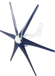 Marhynchus 1200W Small Wind Generator 6 Vane/Wing Power Supply Windmill Turbines Kit for Monitoring Boat (48V)