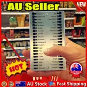 Metal Reusable Shopping List Reminder Board Grocery Planner Time Master Kit #T