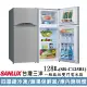 【SANLUX 台灣三洋】128公升一級無霜雙門定頻冰箱(SR-C125B1)