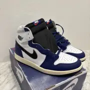 Air Jordan 1 Retro OG Rare Air High Deep Royal Blue Men’s Size 10.5 - DZ5485-100