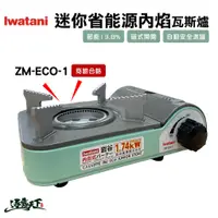 在飛比找蝦皮商城優惠-岩谷 迷你內炎式瓦斯爐 ZM-ECO-1 卡式爐 Iwata